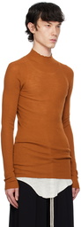 Rick Owens Orange Lupetto Sweater