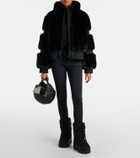 Goldbergh Furry faux fur ski jacket