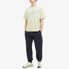 Stone Island Men's Camo Three Badge Print T-Shirt in Pistachio