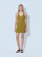 Jean Paul Gaultier Cotton Ribbed Short Dress