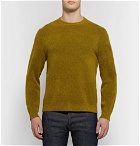 Club Monaco - Stretch Wool-Blend Bouclé Sweater - Chartreuse