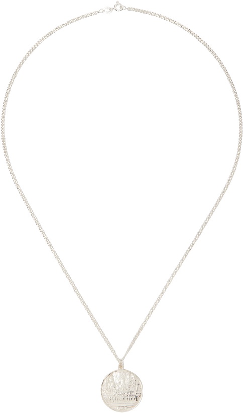 Photo: Filippa K Silver Thin Chain Pendant Necklace