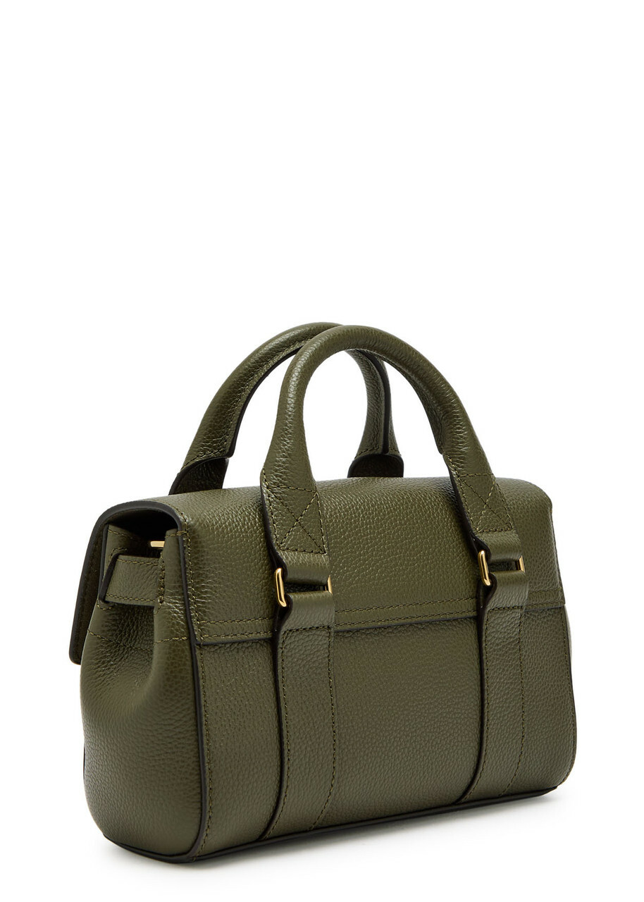 Mulberry Heritage Bayswater Mini Grained Leather Cross-body bag - Green - One Size