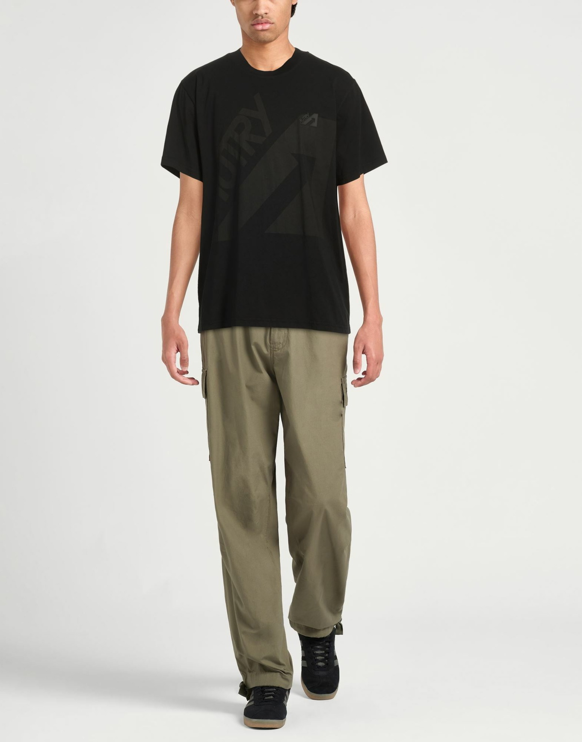 Autry Mens T-shirt in Black