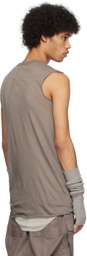 Rick Owens Gray Basic Tank Top