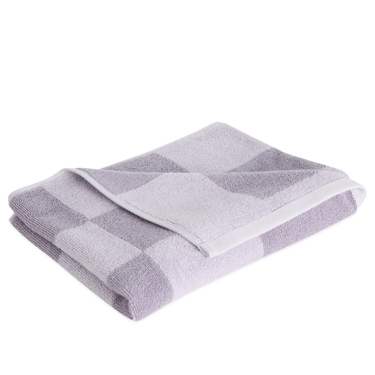 HAY Check Hand Towel in Lavender 
