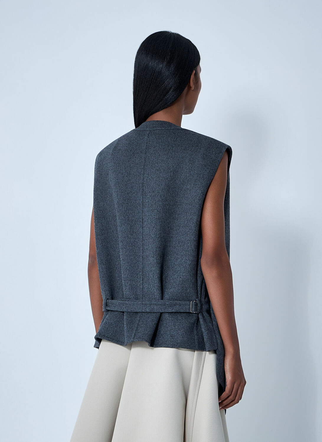 Bottega Veneta Double Face Wool Vest