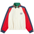 Gucci Men's GG Logo GRG Jacket in Ivory
