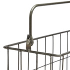 Puebco Magazine Wire Basket in Steel