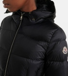 Moncler Boedic shearling-trimmed down coat