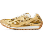 Bottega Veneta Gold Orbit Sneakers