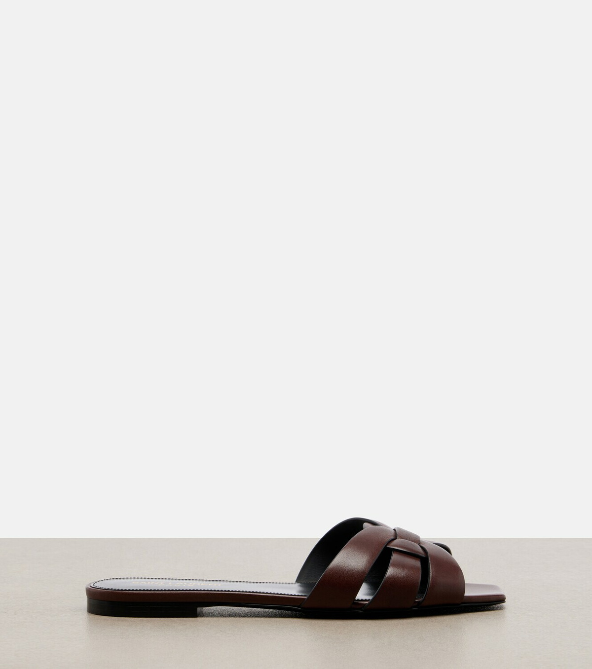 Saint Laurent Tribute leather sandals