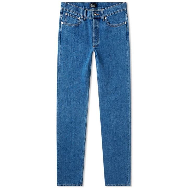 Photo: A.P.C. Petit Standard Jean Washed Indigo