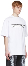 We11done White Cotton T-Shirt