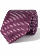 Canali - 8cm Silk-Jacquard Tie