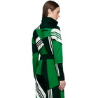 adidas Originals by Danielle Cathari Green Deconstructed Track Jacket