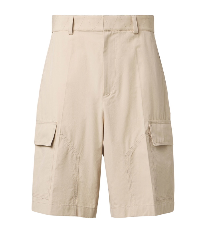 Photo: Bottega Veneta Cotton twill cargo shorts