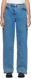 REMAIN Birger Christensen Blue Cocoon Jeans