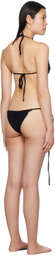 BINYA Black Self-Tie Bikini