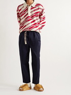 Isabel Marant - Elliot Jacquard-Knit Polo Shirt - Red