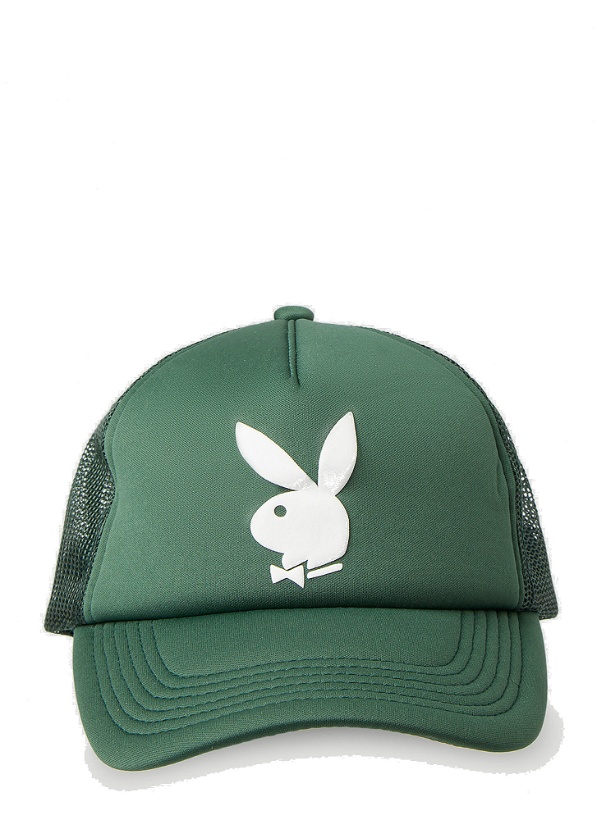 Photo: x Playboy Bunny Trucker Hat in Green