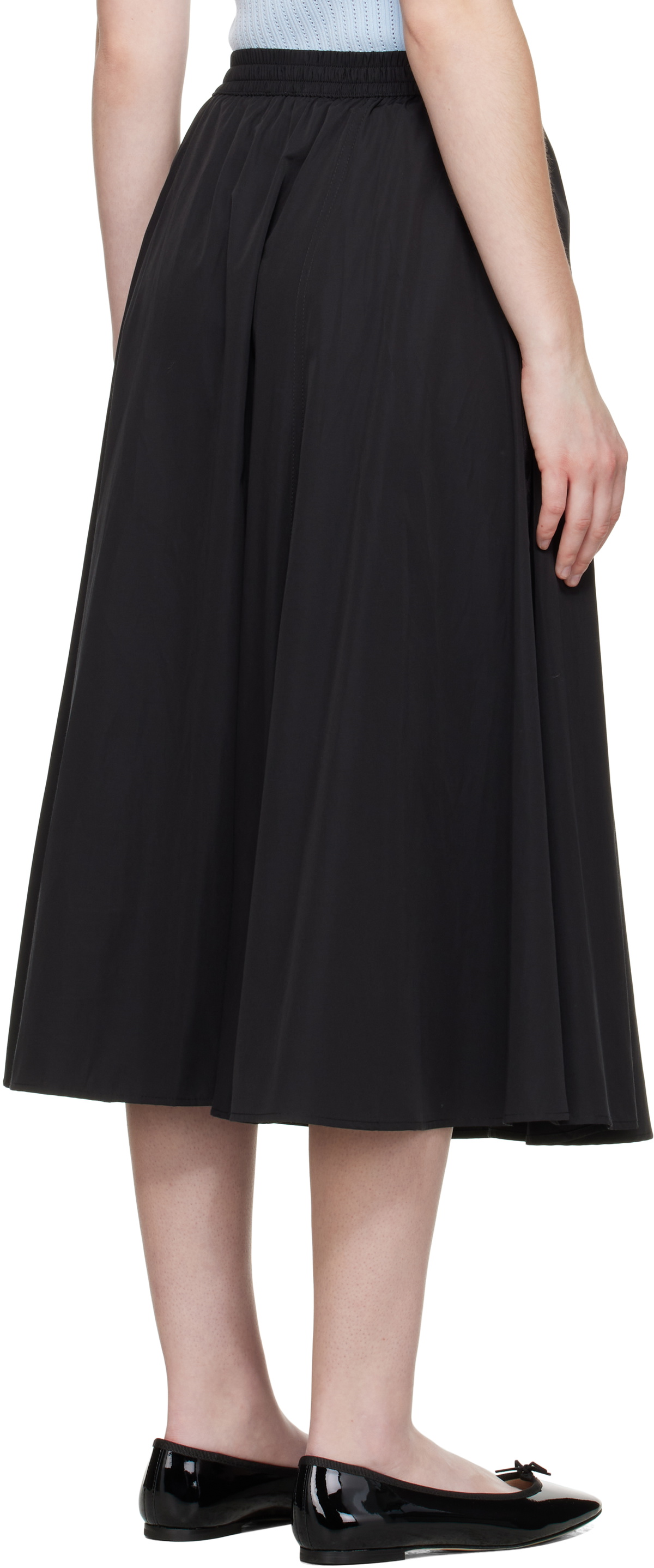 Kenzo Black Kenzo Paris 'Boke Flower 2.0' Midi Skirt