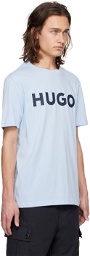 Hugo Blue Bonded T-Shirt