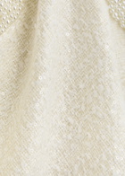 Self-portrait Pearl and Sequin-embellished Tweed Mini Dress Cream