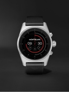 MONTBLANC - Summit Lite 43mm Aluminium and Nylon Smart Watch, Ref. No. 128410