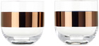 Tom Dixon Copper Tank Whiskey Glass Set, 200mL