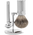 Baxter of California - Three-Piece Shaving Set - Men - Silver