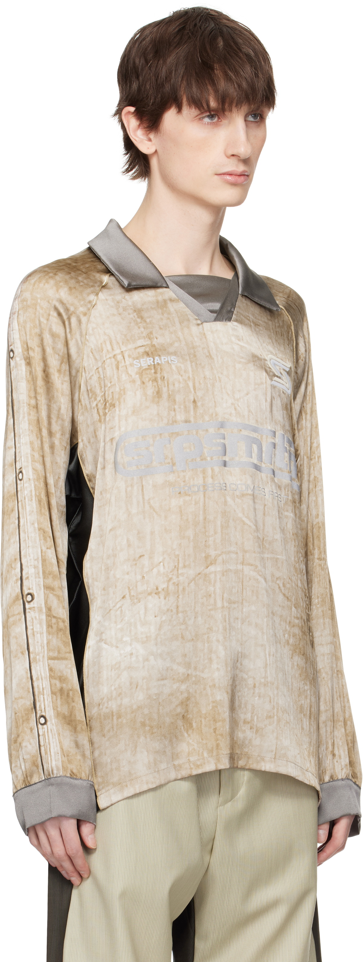 Serapis Gray Piraeus Truck Tarp Silk Football Polo