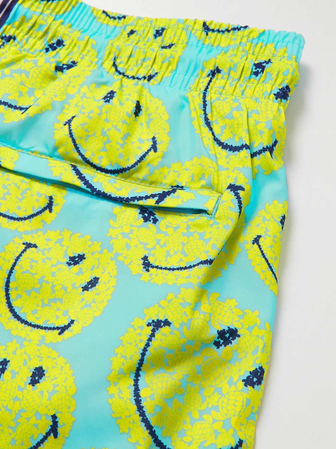 Vilebrequin - Smiley Face Straight-Leg Short-Length Printed