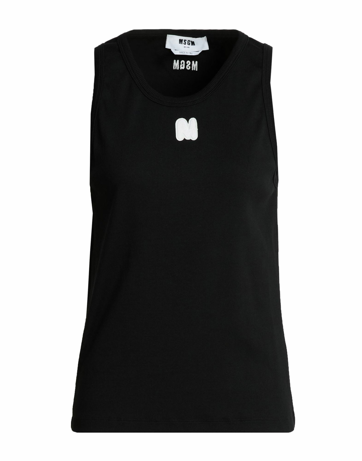 Msgm Womens Tank top in Black