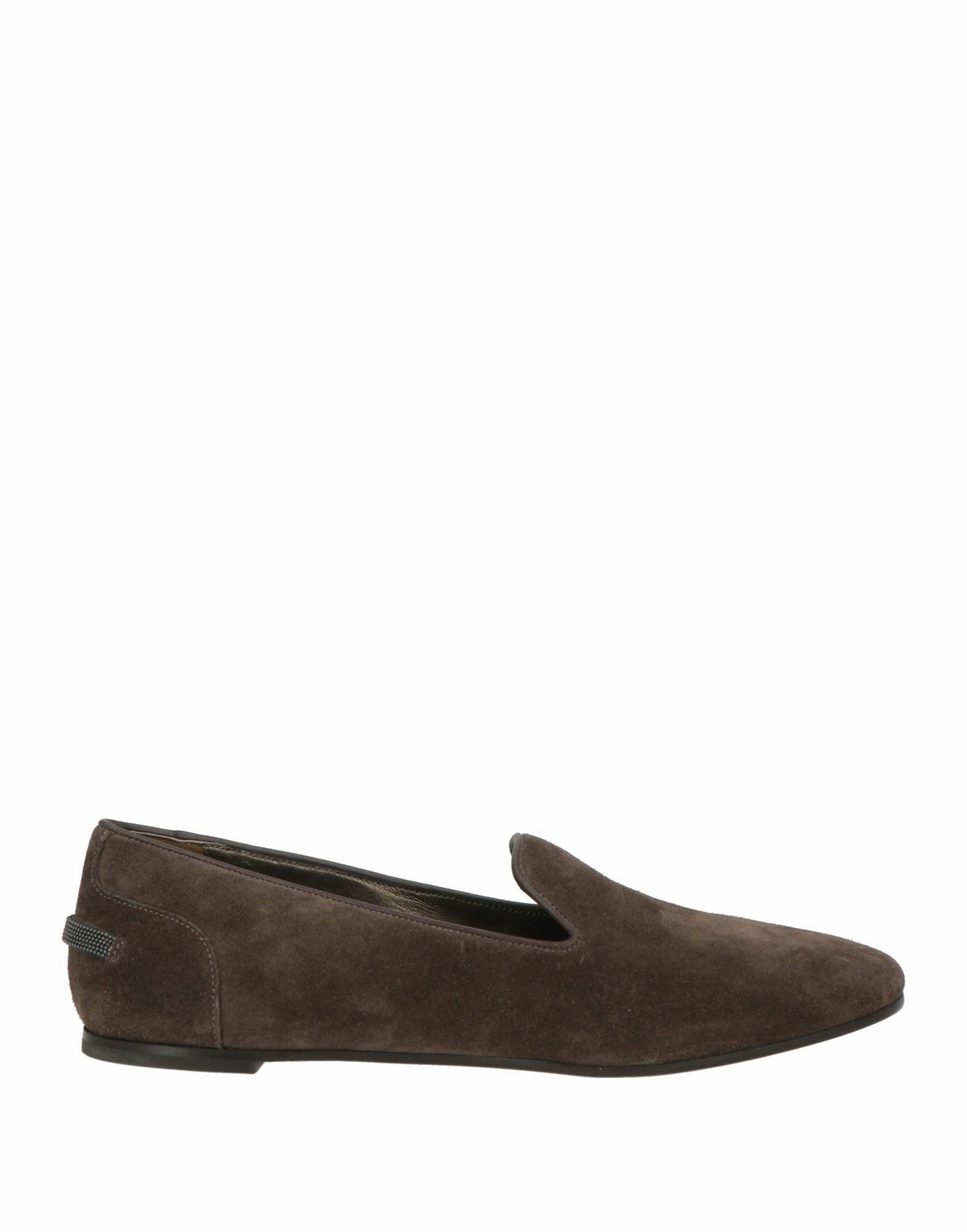 Brunello Cucinelli Womens Loafers Dark in Brown