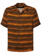 WALES BONNER - Rhythm Short Sleeved Viscose Shirt
