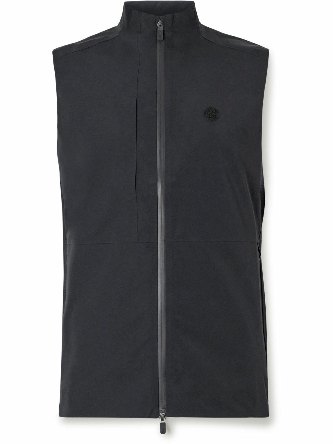 G/FORE - Repeller 2.0 Slim-Fit Logo-Appliquéd Nylon-Blend Golf Gilet - Black