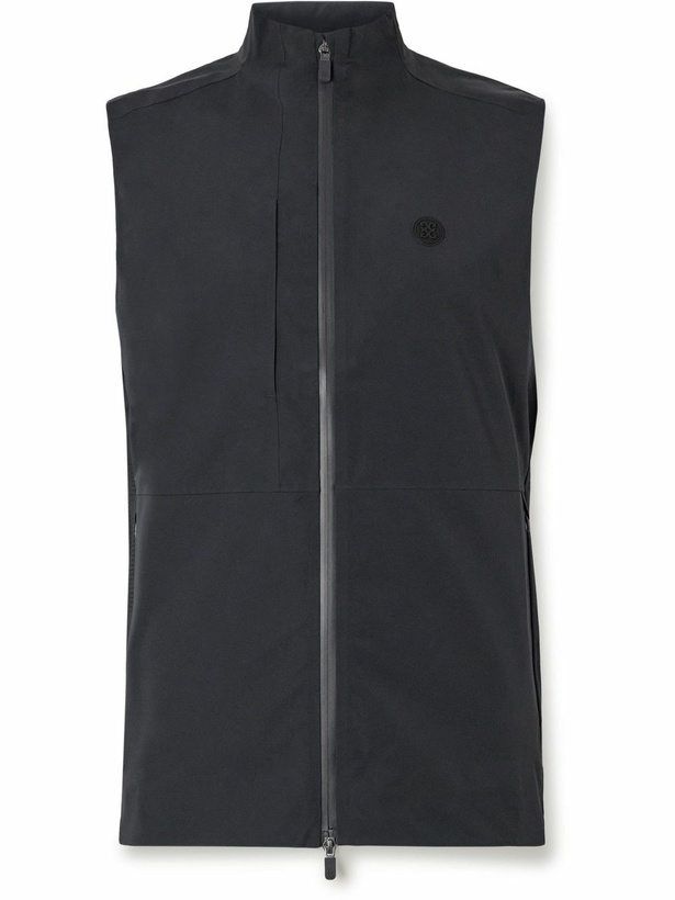 Photo: G/FORE - Repeller 2.0 Slim-Fit Logo-Appliquéd Nylon-Blend Golf Gilet - Black