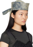 VAQUERA Taupe Denim Sailor Hat