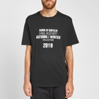 Neil Barrett Men's Collection Date T-Shirt in Black/White