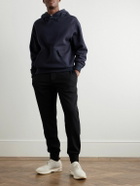 Loro Piana - Vogel Cotton and Cashmere-Blend Jersey Hoodie - Blue