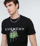 Givenchy - 4G Padlock printed cotton T-shirt