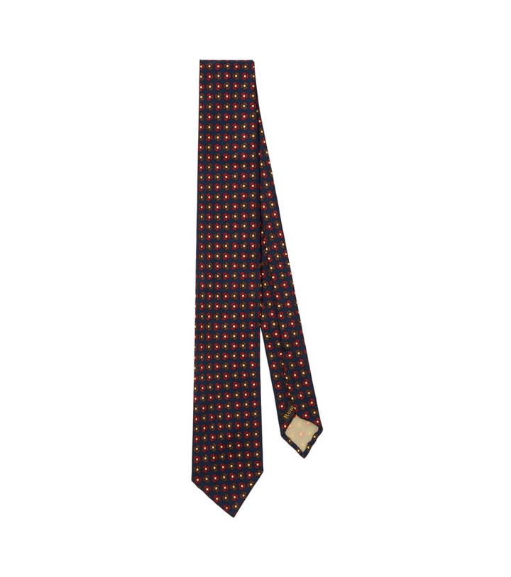 Photo: Rubinacci Printed silk tie