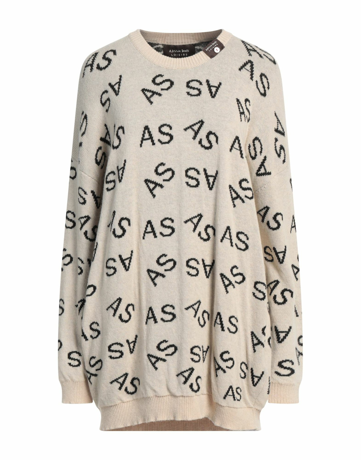 Alessia Santi Womens Sweater in Beige