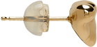 Faris SSENSE Exclusive Gold Neb Stud Earring