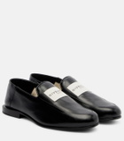 Givenchy Label leather loafers