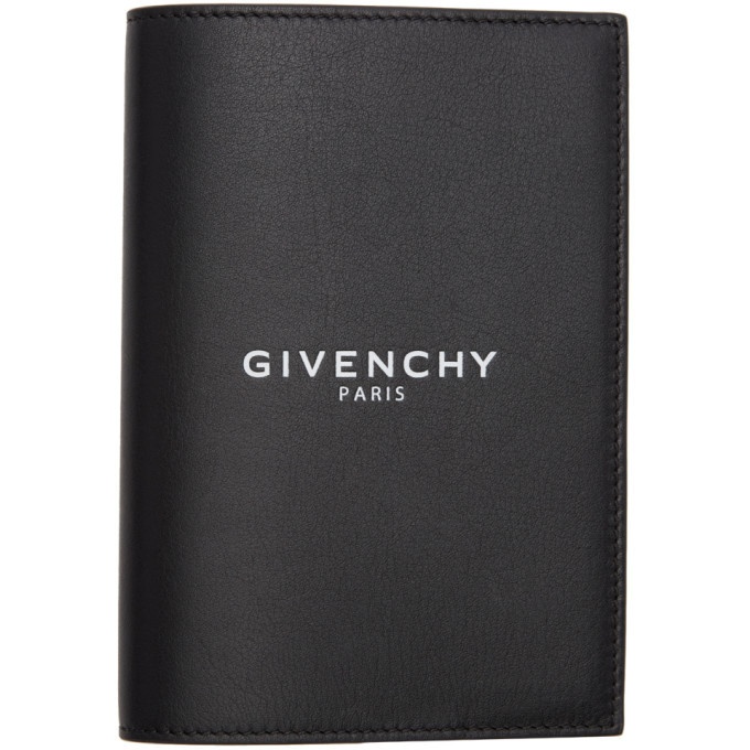 Givenchy Black Logo Passport Holder Givenchy