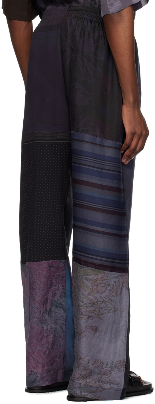 Marine Serre Multicolour Regenerated Trousers