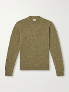 De Bonne Facture - Brushed Merino Wool Sweater - Green