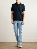 Belstaff - Logo-Appliquéd Cotton-Piqué Polo Shirt - Blue